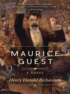 cover image of Maurice Guest: a Novel